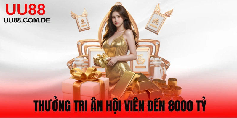 Khuyến mãi UU88 tri ân mỗi tháng